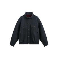 ACE Melanin Winter Retro PU Leather Men's Cool Cotton Jacket HY8575 Large juoda