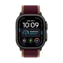 Apple Watch Ultra 4 GPS+LTE išmanusis laikrodis 49, Burgundy, Trail Loop M/L