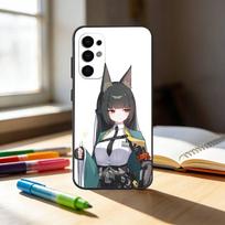 Z Zone Zero Miyabi Hoshimi  Phone Case For Samsung S25,S24,S21,S22,S23,S30,Ultra,S20,Plus,Fe,Note,10,9,5G Black Cover Samsung S22ULTRA5G gray