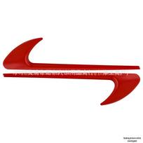 AMG Fender Emblems: A-Class, B-Class, C-Class, E-Class Protective Side Stickers black