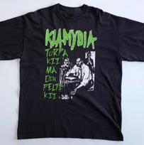 'KLAMYDIA' Band T-shirt Short Sleeve Gift Fan Black All Size Shirt AG2408 XXXXL black