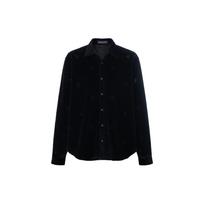 LOUIS VUITTON Long Sleeved Lv Blason Embellished Corduroy Shirt 1AFVX3 S0 juoda