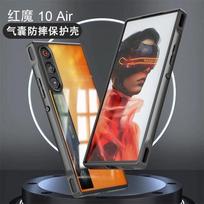 For Redmagic 10 Air Case Transparent Phone Back Cover For Nubia Red Magic 10 Air 5G Protect Shell Shockproof Bumper ZTE nubia RedMagic 10 Air black