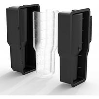 Ice Cube Tray for 40 oz Tumbler Cup, 1Pcs Stanley Ice Mold Silicone Hollow Cylinder Ice Mold with Lid and Bin for Freezer Ice juoda