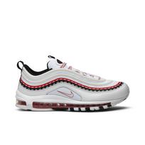 Nike Air Max 97 'Script Swoosh' (Unisex) Balti / Juodi / Universitetiniai Raudoni Bėgimo Bateliai CK9397 100 42.5 white