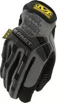 Mechanix Wear Pirštinės Mechanix M-Pact® 08 juodos/pilkos XL dydis. Velcro, TrekDry®, dirbtinė oda, delno, krumplių, Armortex®, pirštų apsauga, D30® apsauga nuo vibracijos