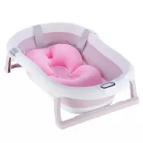 Pink Rožinė Sulankstoma vonia Bath & Care su termometru, Rožinė