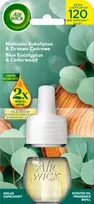 Dėklas AIR WICK Essential Oils kasetė elektriniam oro gaivintuvui, mėlyna, eukaliptas ir kedras, 19 ml