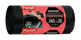 Šiukšlių maišai Paclan 132262, 240 l, 20 vnt.