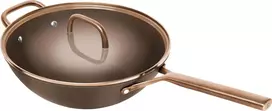 ZWILLING MILANO Wok su dangteliu 30 cm ruda