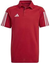 Marškinėliai vaikams adidas Tiro 23 Competition Cotton Polo raudona HI4715 (140cm)
