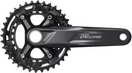 Šakotuvas SHIMANO DEORE FC-M5100-2 švaistiklių komplektas, integruotas švaistiklių komplektas, 2x11, 170 mm, 36x26T, be guolių, dėžutėje
