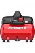 Stūmoklinis kompresorius EMX 550W/6L/8 bar be alyvos, tylus, Ecomax