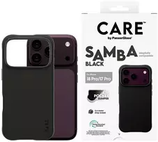 Panzer Glass CARE by PanzerGlass Samba dėklas iP17/18 Pro juodas su MagSafe