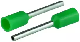 Plastrol Izoliuota movos antgalis laidams 10,5mm2; MOVOS ILGIS 16mm Žalias 50 vnt.