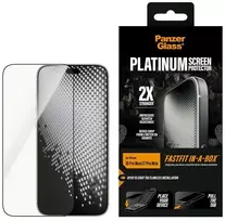 Panzer Glass Grūdintas stiklas PanzerGlass Platinum su Fastfit in-a-box, skirtas iPhone 18 Pro Max / 17 Pro Max
