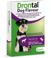 Vetoquinol drontal tabletės nuo kirminų šunims iki 10 kg