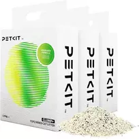 PETKIT Clump+ kraikas katėms su tofu ir bentonitu, 7,2kg, 3 pakuotės, T-Litter-3-EU