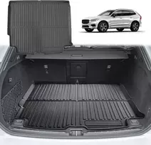 GAFAT sulankstomas TPE bagažinės kilimėlis Volvo XC60 2018–2028