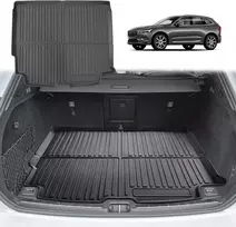 GAFAT bagažinės kilimėlis Volvo XC60 2018–2027, sulankstomas, TPE