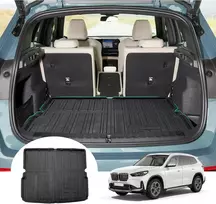 GAFAT bagažinės kilimėlis BMW X1 ir iX1 U11 2022–2026, sulankstomas TPE, 3 cm kraštas