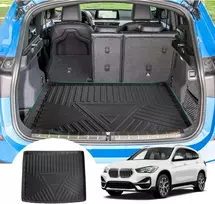 GAFAT bagažinės kilimėlis BMW X1 F48 2016–2022, TPE, aukštais kraštais