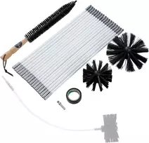 KATSU Tools kamino valymo šepetėlių rinkinys su lanksčiais strypais, 10 ir 15 cm, 312309