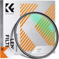 K&F CONCEPT UV objektyvo filtras 67 mm su nano danga, plonas 3 mm KF01.K67V2