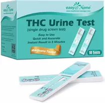 Easy@Home THC šlapimo testai marihuanai nustatyti, 10 vnt., 50 ng/ml, EDTH-114-10
