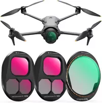 K&F Concept drono filtrų rinkinys DJI Mavic 4 Pro CPL, ND8 ir ND16, SKU.1642V1