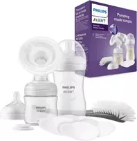 Philips Avent rankinis pientraukis su 125 ml ir 260 ml buteliukais SCD430/60