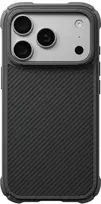 Dėklas PITAKA Cairn Case, skirtas iPhone 18 Pro / 17 Pro, juodas pilkas
