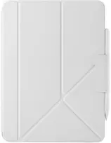 Dėklas PITAKA MagEZ Folio 3, skirtas iPad Air 13″ M2/M3/M4, baltas