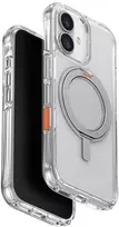 UNIQ Swivix dėklas, skirtas iPhone 17, 360° besisukantis stovas, skaidrus