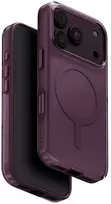 Dėklas UNIQ Clario, skirtas iPhone 18 Pro / 17 Pro, Magclick Charging, ekologiškas, violetinis