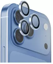 UNIQ Optix AluGuard (DX2) fotoaparato objektyvo apsauga, skirta iPhone 18 Pro / iPhone 18 Pro Max, mėlyna