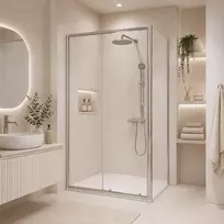 Dušo kabina CITY Asti chrome DW 120x80