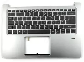 Acer SF314 Klaviatūra (UK-ENGLISH) BL & Upper Cover (Sidabrinis)