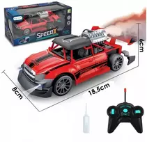 RC automobilis 1:20 su šviesomis, garais ir garsu