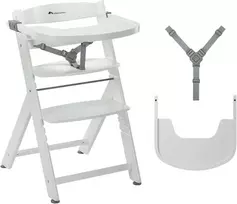 Bebe Confort Bebeconfort medinė maitinimo kėdutė Timba 2, nuo 6 mėn., iki 110 kg, balta