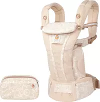 Ergobaby kūdikio nešioklė Omni Breeze SoftFlex tinklelis, 4 padėtys, 3,2–20,4kg, BCZ360PCRMFLRDAD