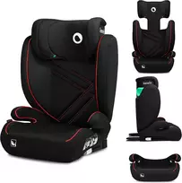 Lionelo automobilinė kėdutė Hugo i-Size 100–150 cm su ISOFIX LO-HUGO I-SIZE Juodas Pilkas