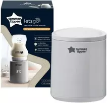 Tommee Tippee nešiojamas buteliukų šildytuvas LetsGo USB-C, 37–45 °C, modelis 42377010
