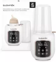 Suavinex buteliukų šildytuvas ir sterilizatorius 2 viename, 5 programos, 220–240 V, 402604