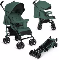 Lionelo sportinis vežimėlis Irma iki 15 kg, 7kg, žalias, LO-IRMA Žalias EMERALD