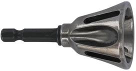 Vamzdžių ir srieginių strypų šerpetų šalinimo įrankis, 4–22 mm, HSS