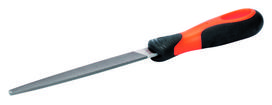 Ergo dildė metalui, stačiakampė smailėjanti 6" 150mm, vidutinio stambumo