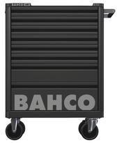 Įrankių vežimėlis Bahco E72, 8 stalčiai, 952x692x510mm, juodas