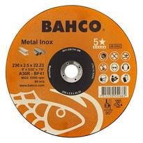 Abrazyvinis metalo ir nerūdijančio plieno pjovimo diskas Bahco A46R INOX+Fe T41 125x1.6x22.23mm