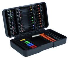 Smūginių antgalių rinkinys Phillips/Pozidriv/TORX 54 Pcs